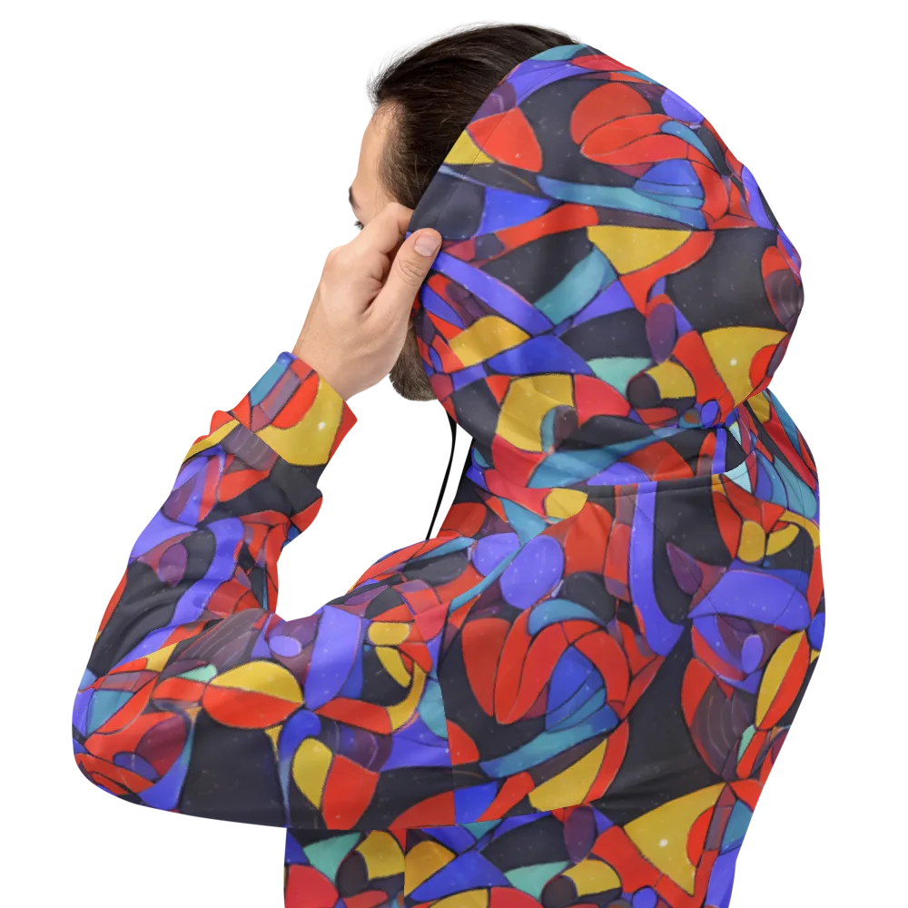 Neon Interlock on Hoodie — Back