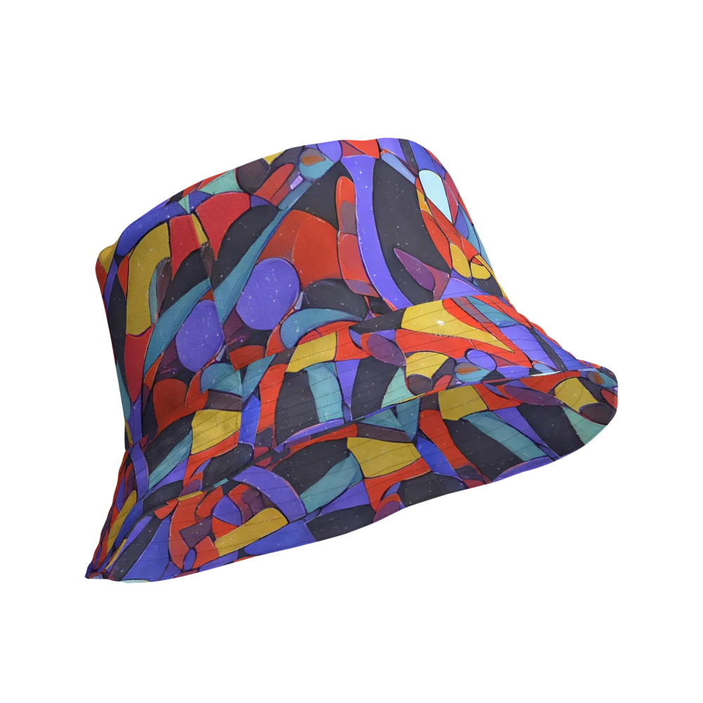 Neon Interlock on Reversible Bucket Hat — Product details Outside