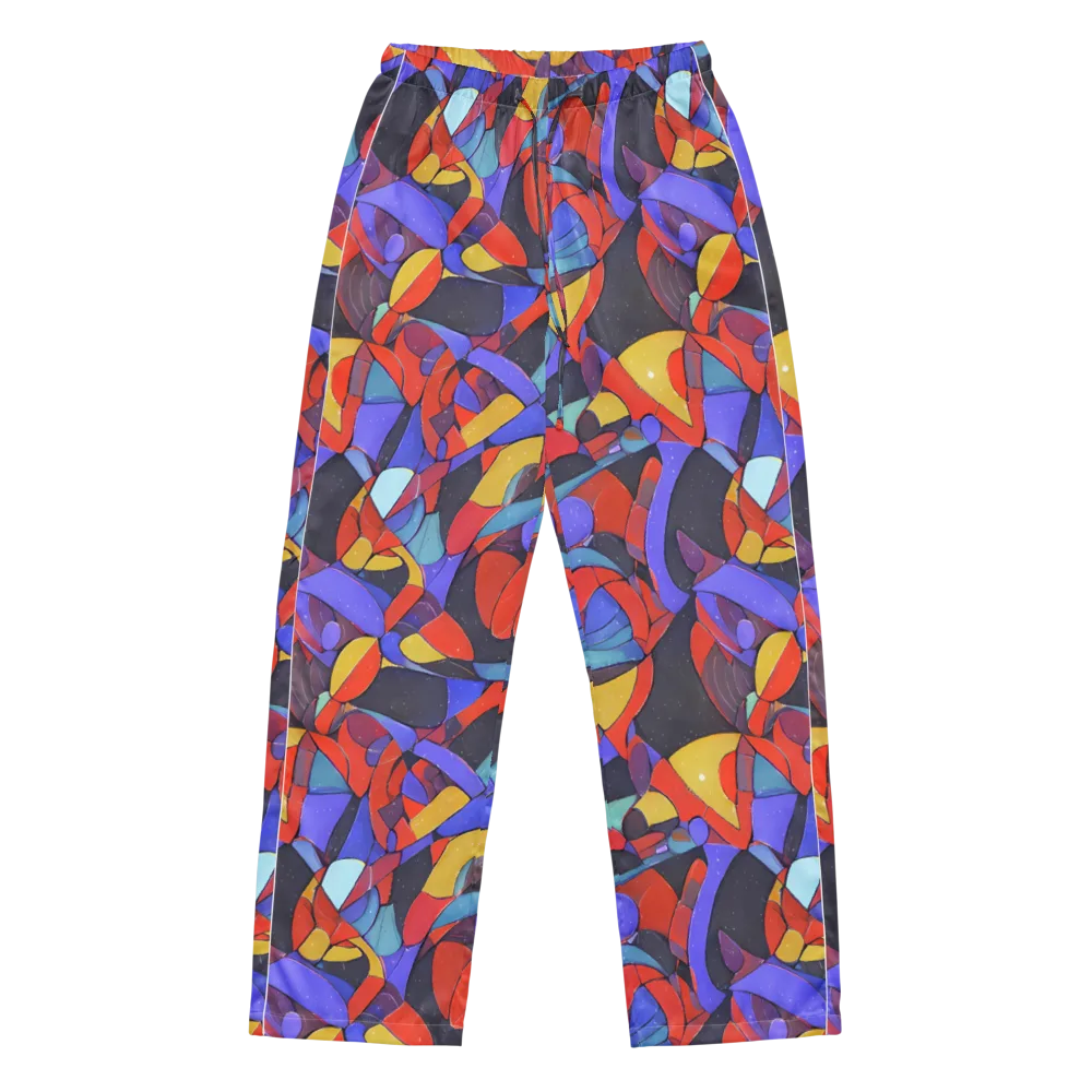 Neon Interlock on Women's Pajama Pants — Front