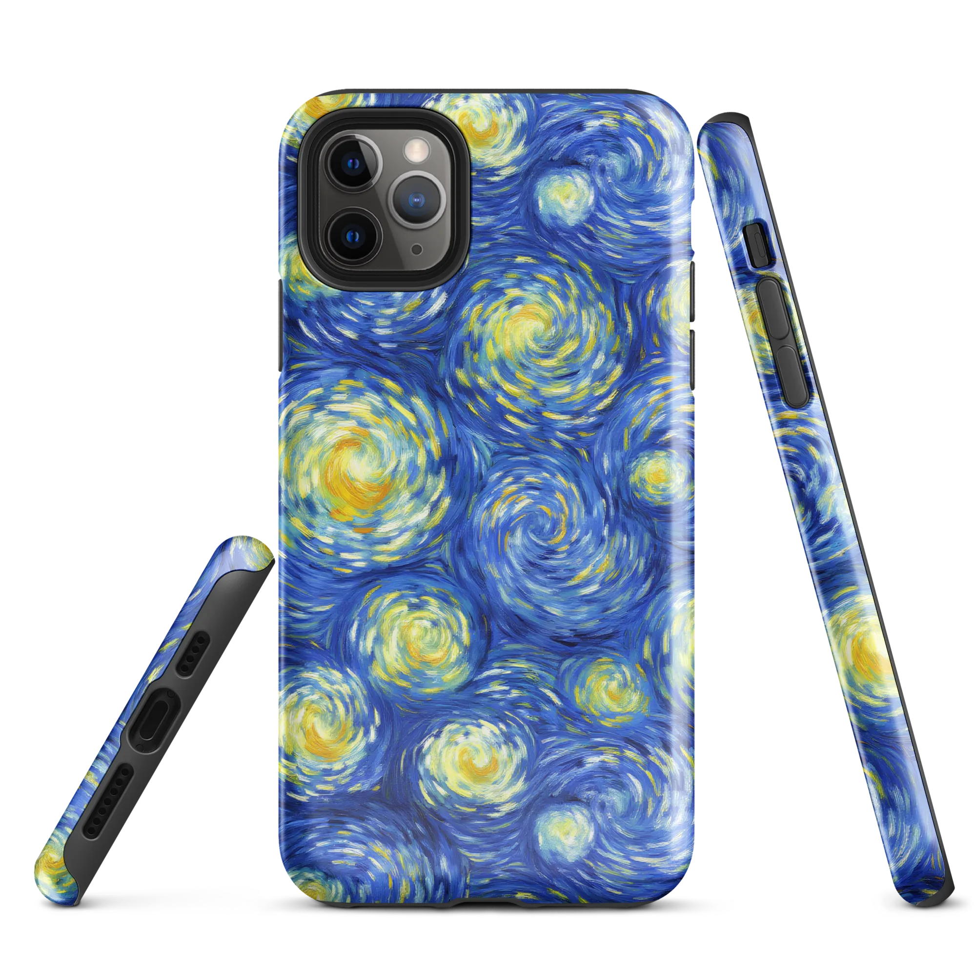 Golden Galaxies on Tough Case for iPhone® — Front