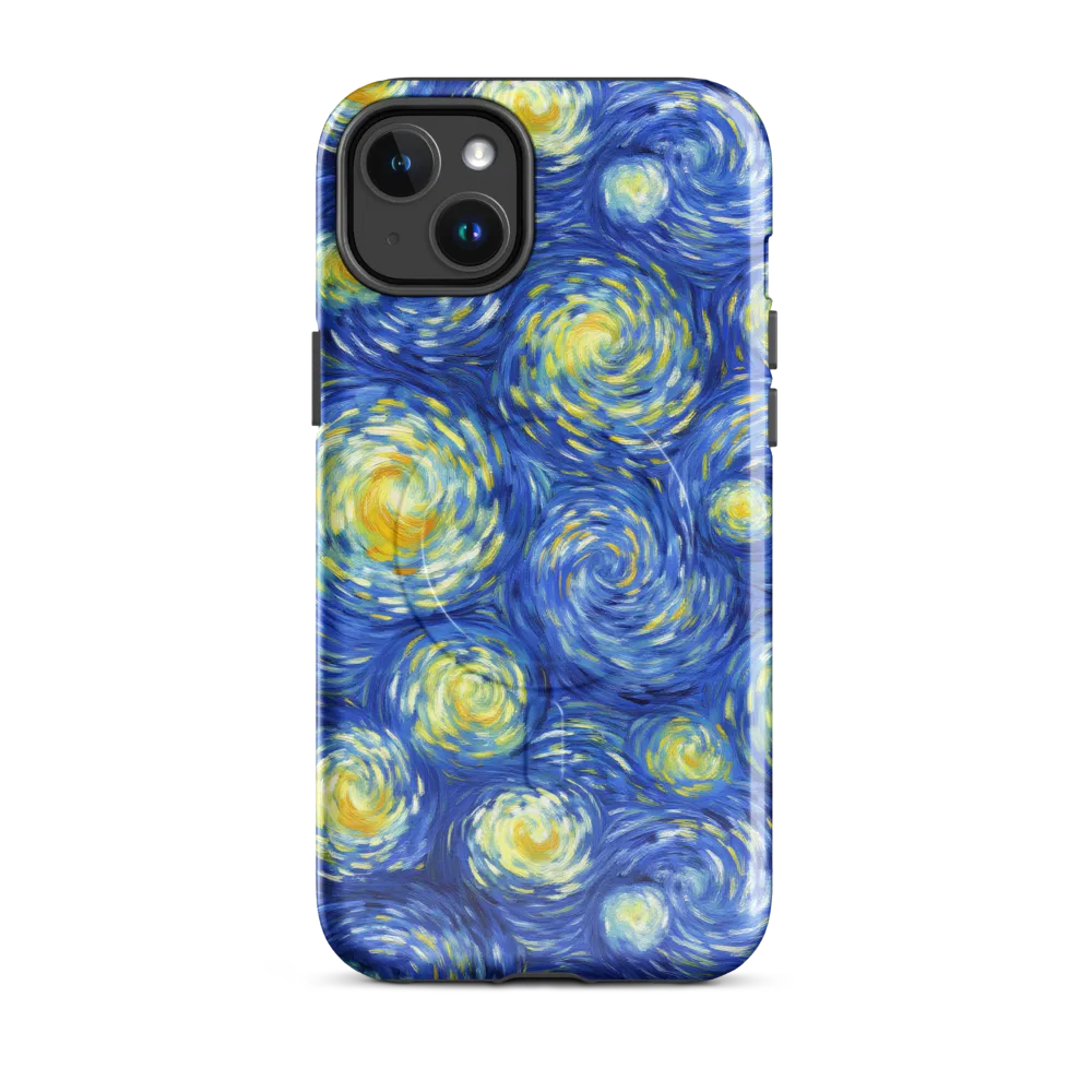 Golden Galaxies on MagSafe Tough Case for iPhone® — Front