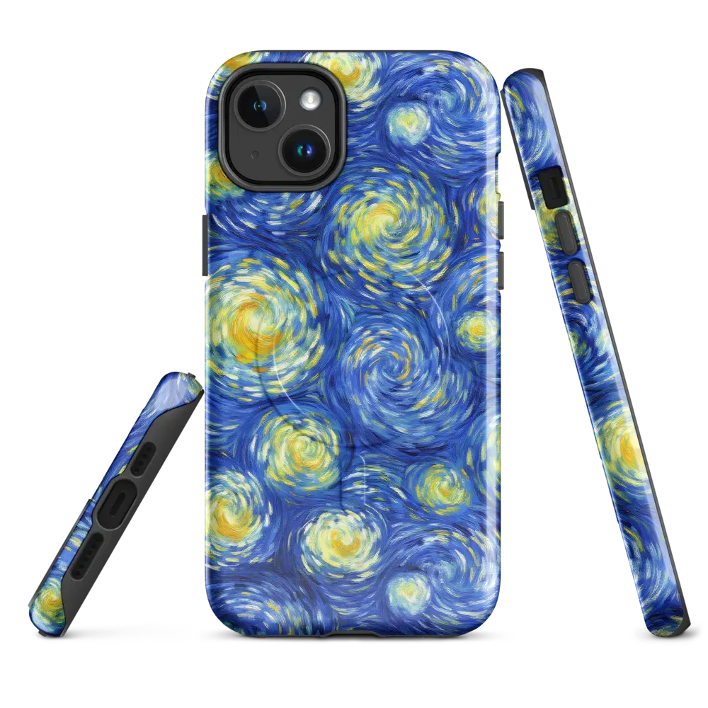 Golden Galaxies on MagSafe Tough Case for iPhone® — Front