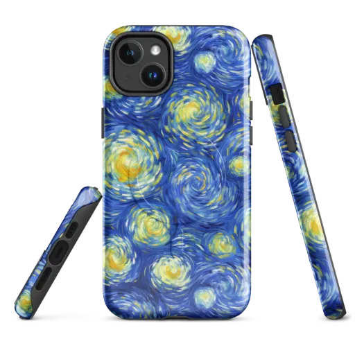 Golden Galaxies on a MagSafe Tough Case for iPhone®