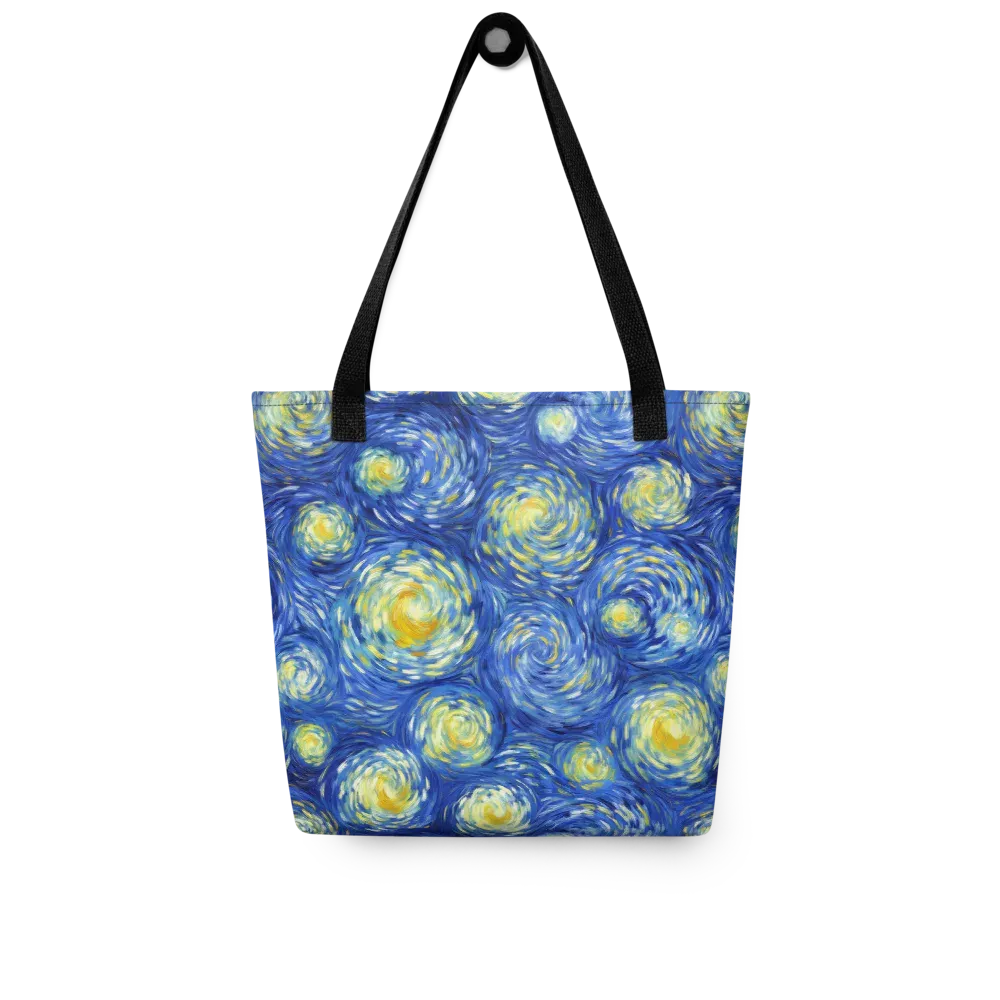 Golden Galaxies on Tote Bag — Front