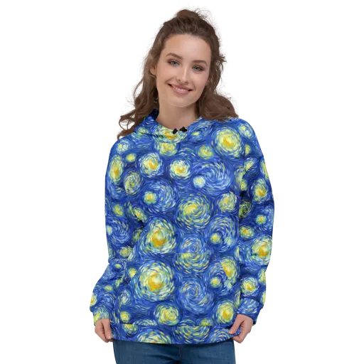 Golden Galaxies on a Hoodie