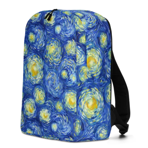 Golden Galaxies on a Minimalist Backpack