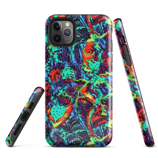 Neon Bog on a Tough Case for iPhone®
