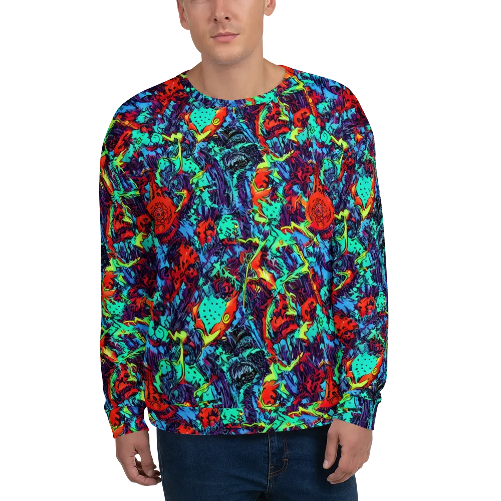 Neon Bog on Sweatshirt — Front
