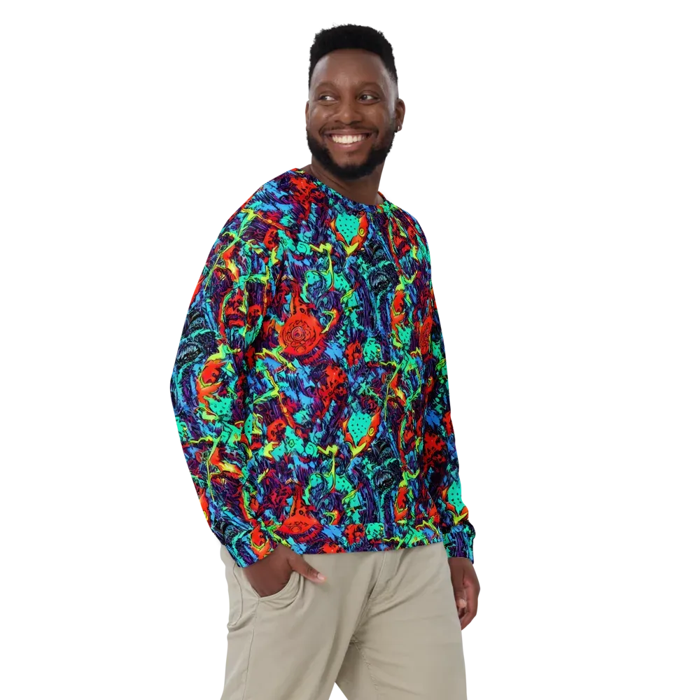 Neon Bog on Sweatshirt — Front