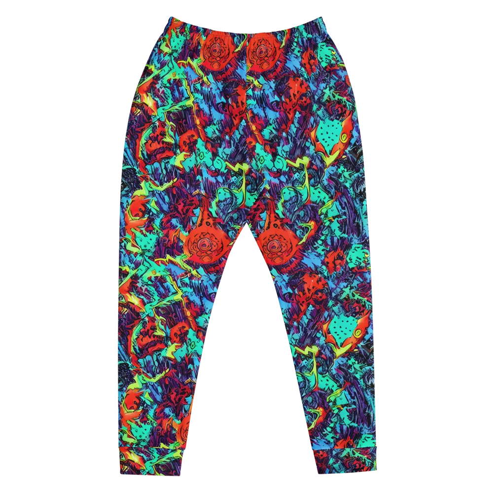 Neon Bog on Men's Joggers — Front