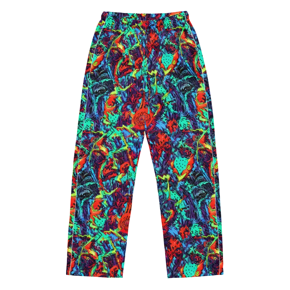 Neon Bog on Women's Pajama Pants — Front