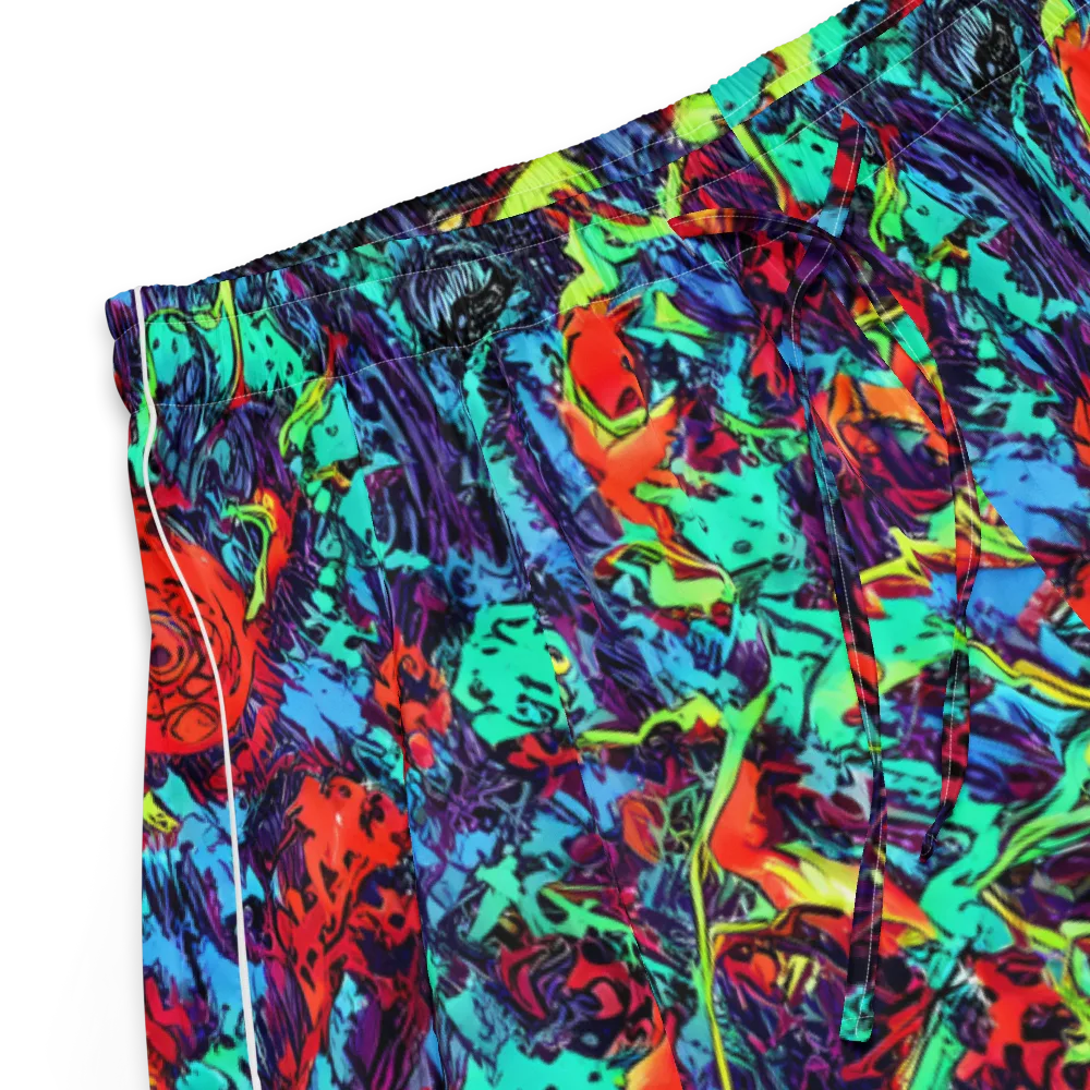 Neon Bog on Women's Pajama Shorts — Product details
