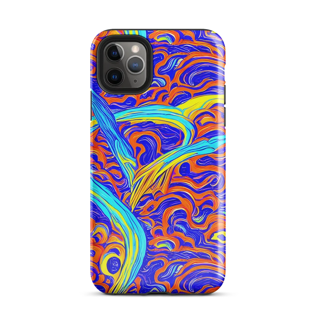 Tangerine Thunder on Tough Case for iPhone® — Front