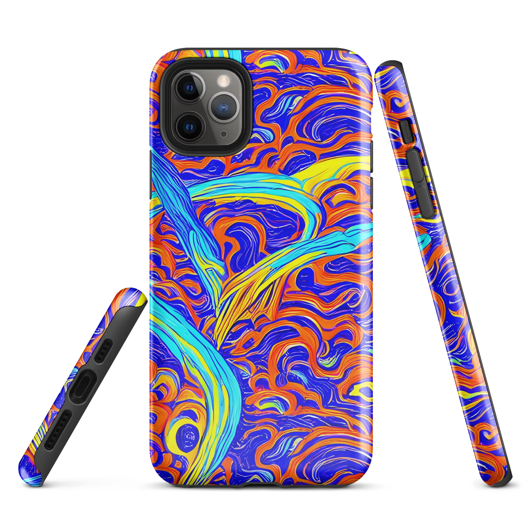 Tangerine Thunder on Tough Case for iPhone® — Front