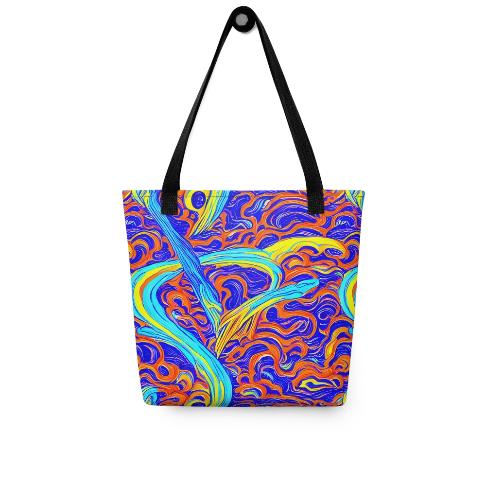 Tangerine Thunder on Tote Bag — Front