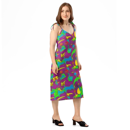 Hypercolor Haze on a Slip Dress