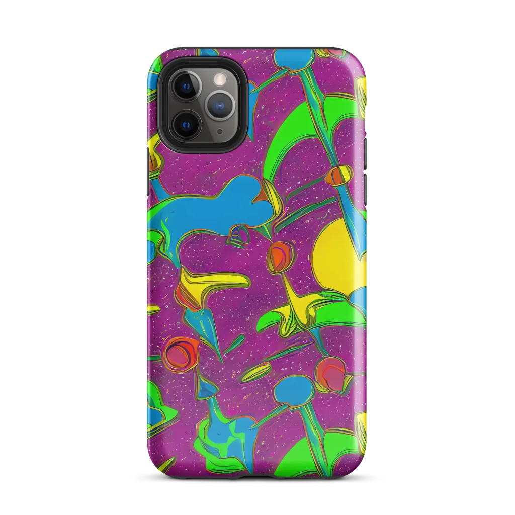 Hypercolor Haze on Tough Case for iPhone® — Front