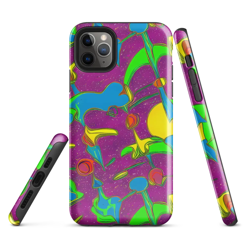 Hypercolor Haze on Tough Case for iPhone® — Front