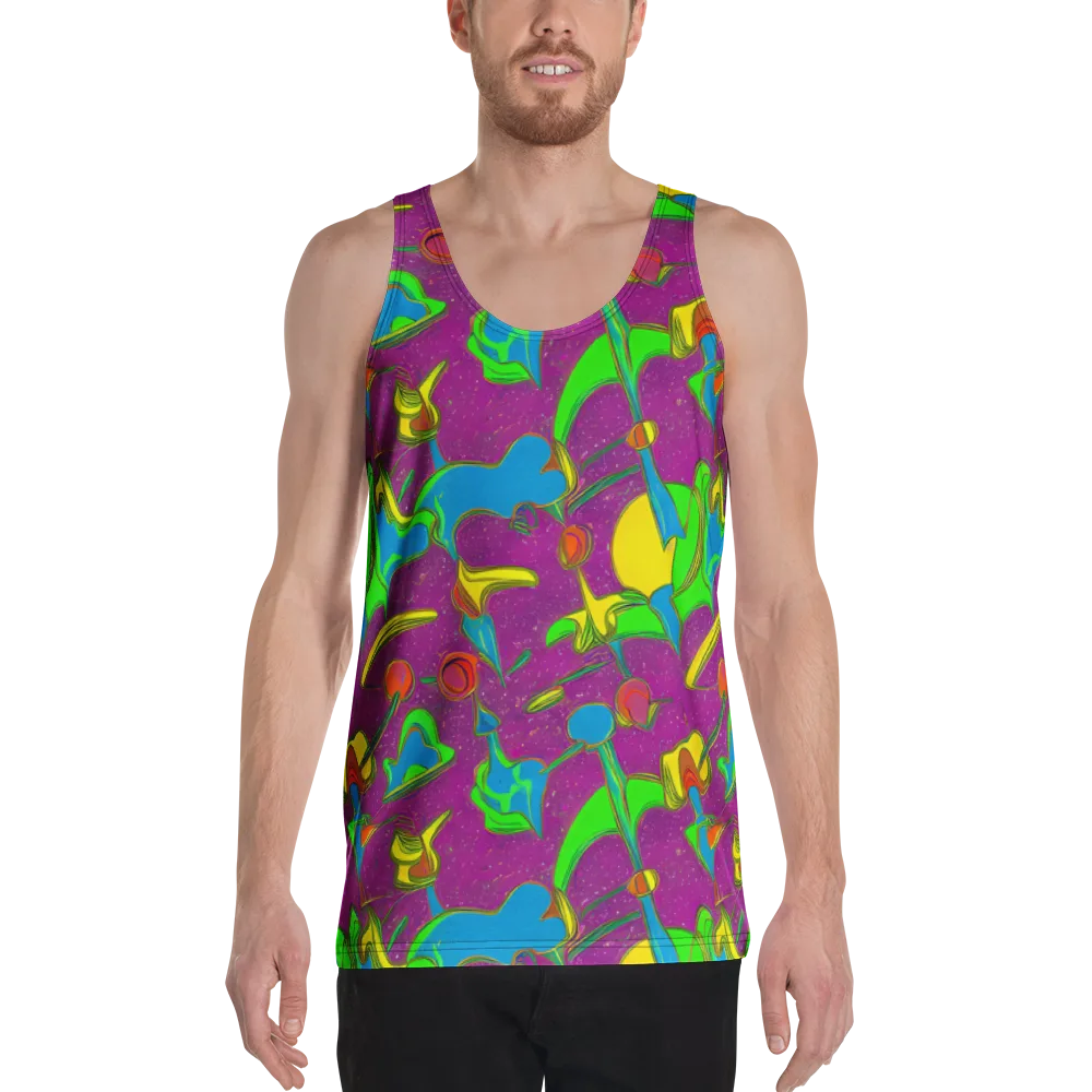 Hypercolor Haze on Men's Tank Top — Front