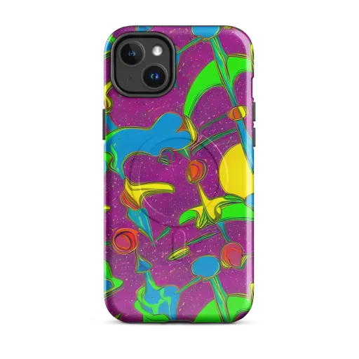 Hypercolor Haze on a MagSafe Tough Case for iPhone®
