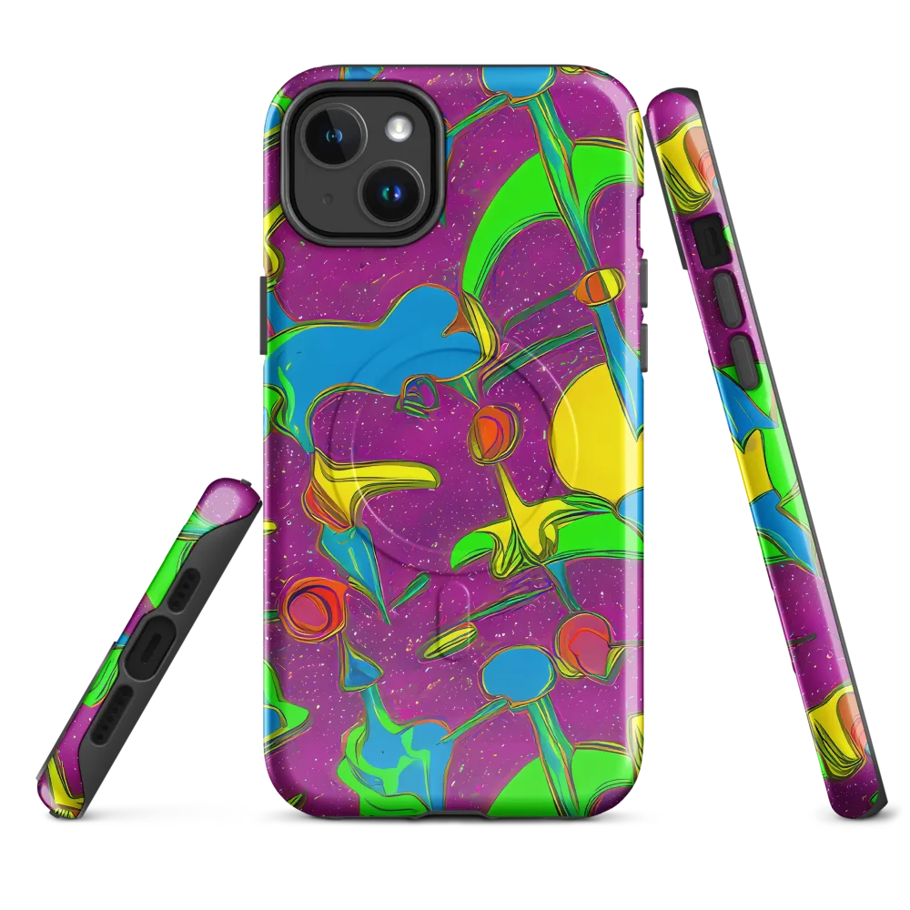 Hypercolor Haze on MagSafe Tough Case for iPhone® — Front
