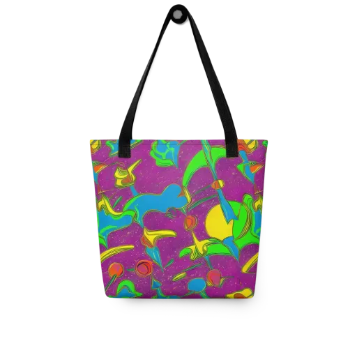 Hypercolor Haze on a Tote Bag