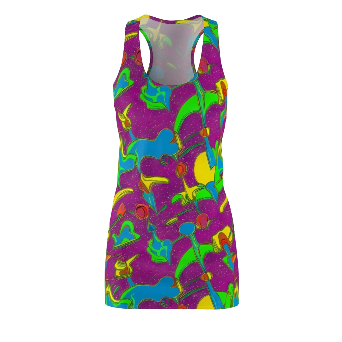 Hypercolor Haze on Racerback Dress — Front