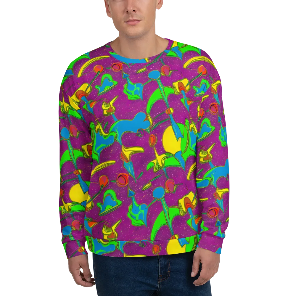 Hypercolor Haze on Sweatshirt — Front