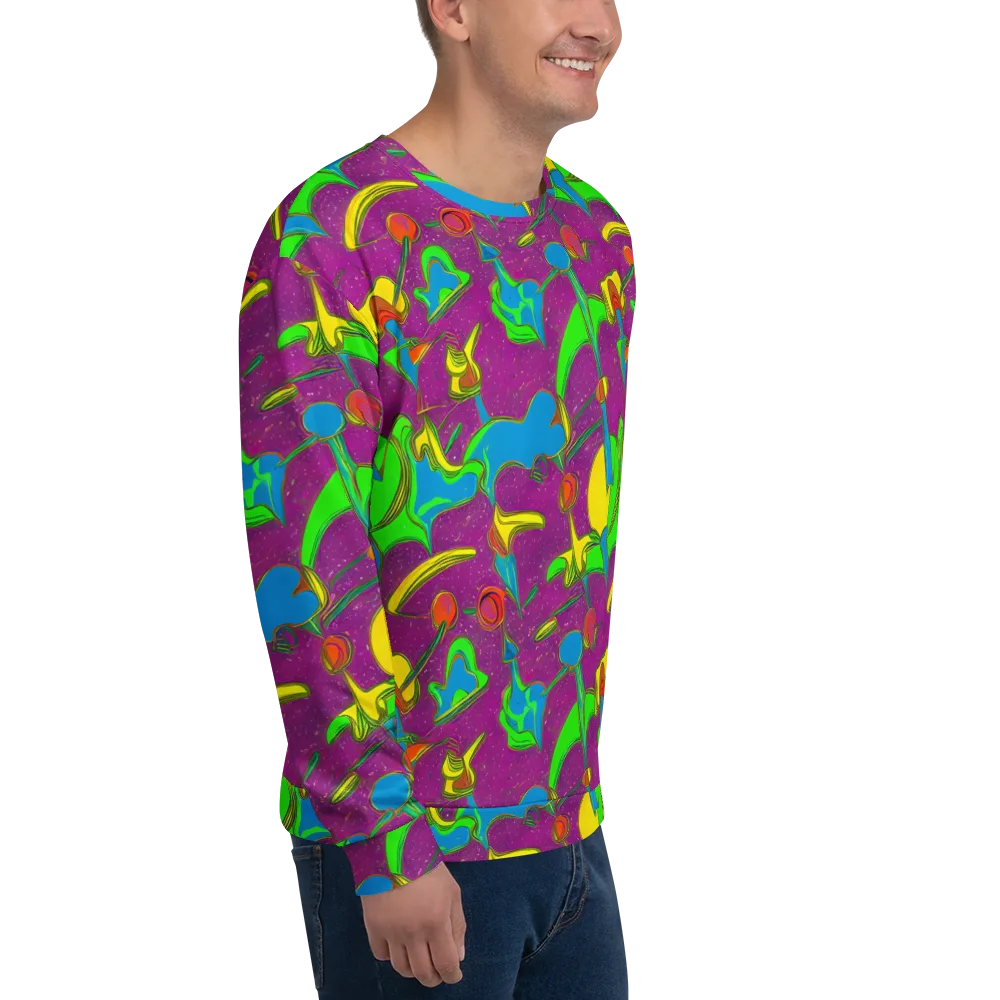 Hypercolor Haze on Sweatshirt — Right Front