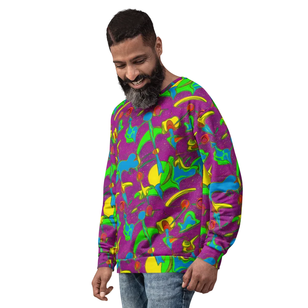 Hypercolor Haze on Sweatshirt — Left Front