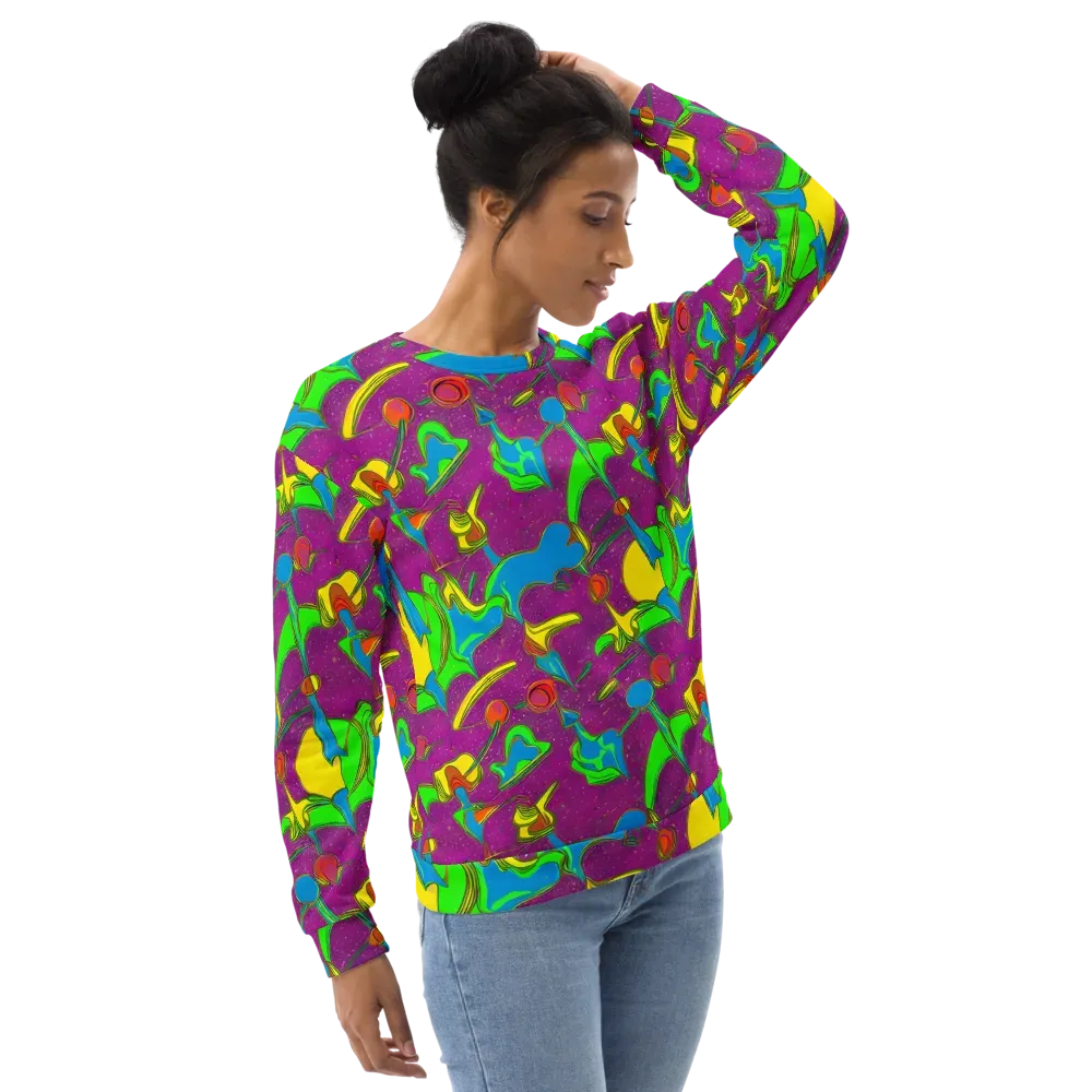 Hypercolor Haze on Sweatshirt — Right Front