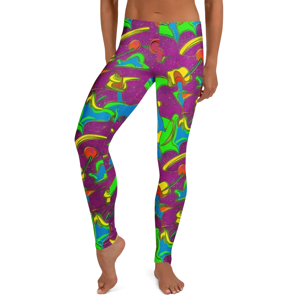 Hypercolor Haze on Leggings — Front