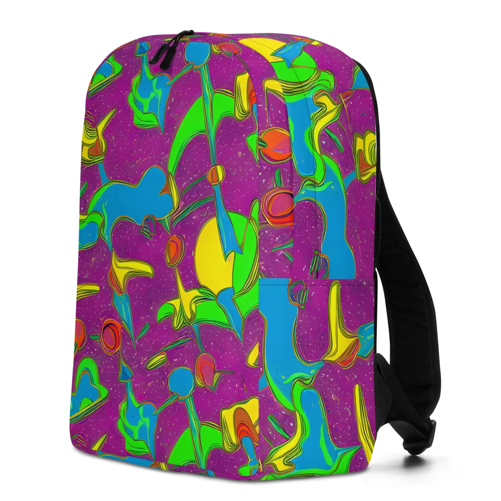 Hypercolor Haze on Minimalist Backpack — Left