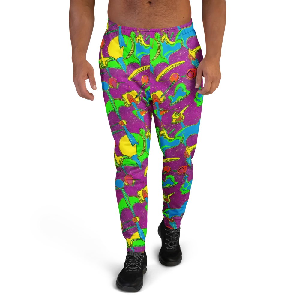 Hypercolor Haze on Men's Joggers — Front