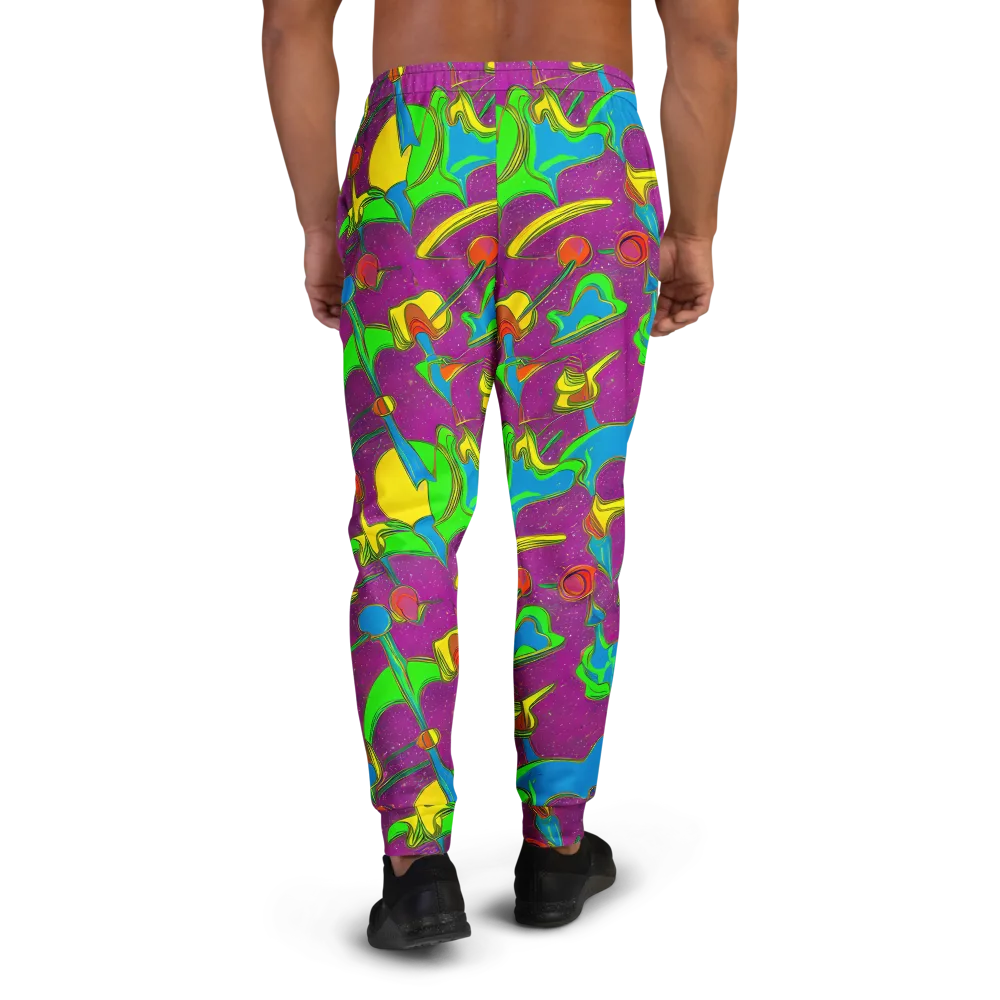 Hypercolor Haze on Men's Joggers — Back