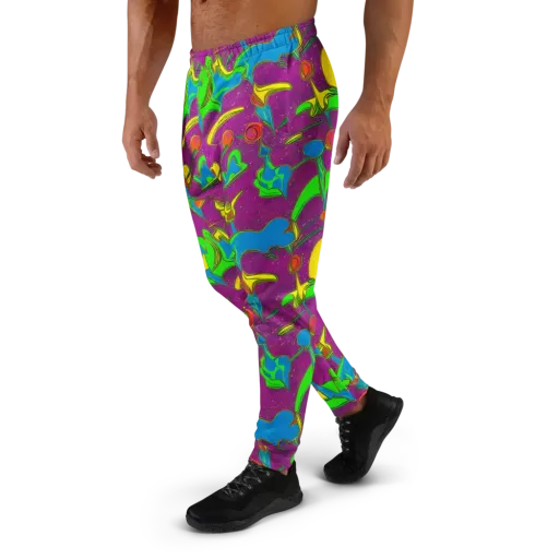 Hypercolor Haze on a Men's Joggers