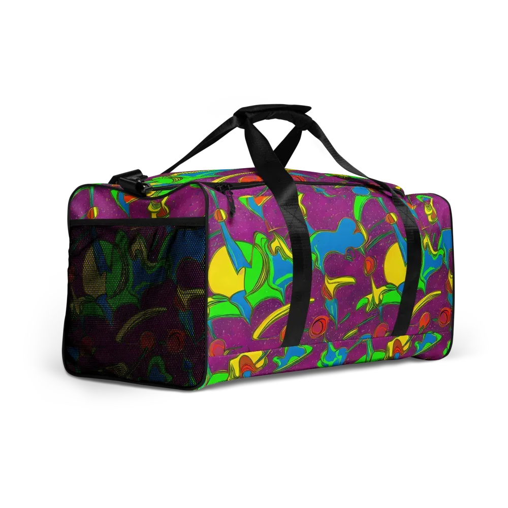 Hypercolor Haze on Duffle Bag — Right Front