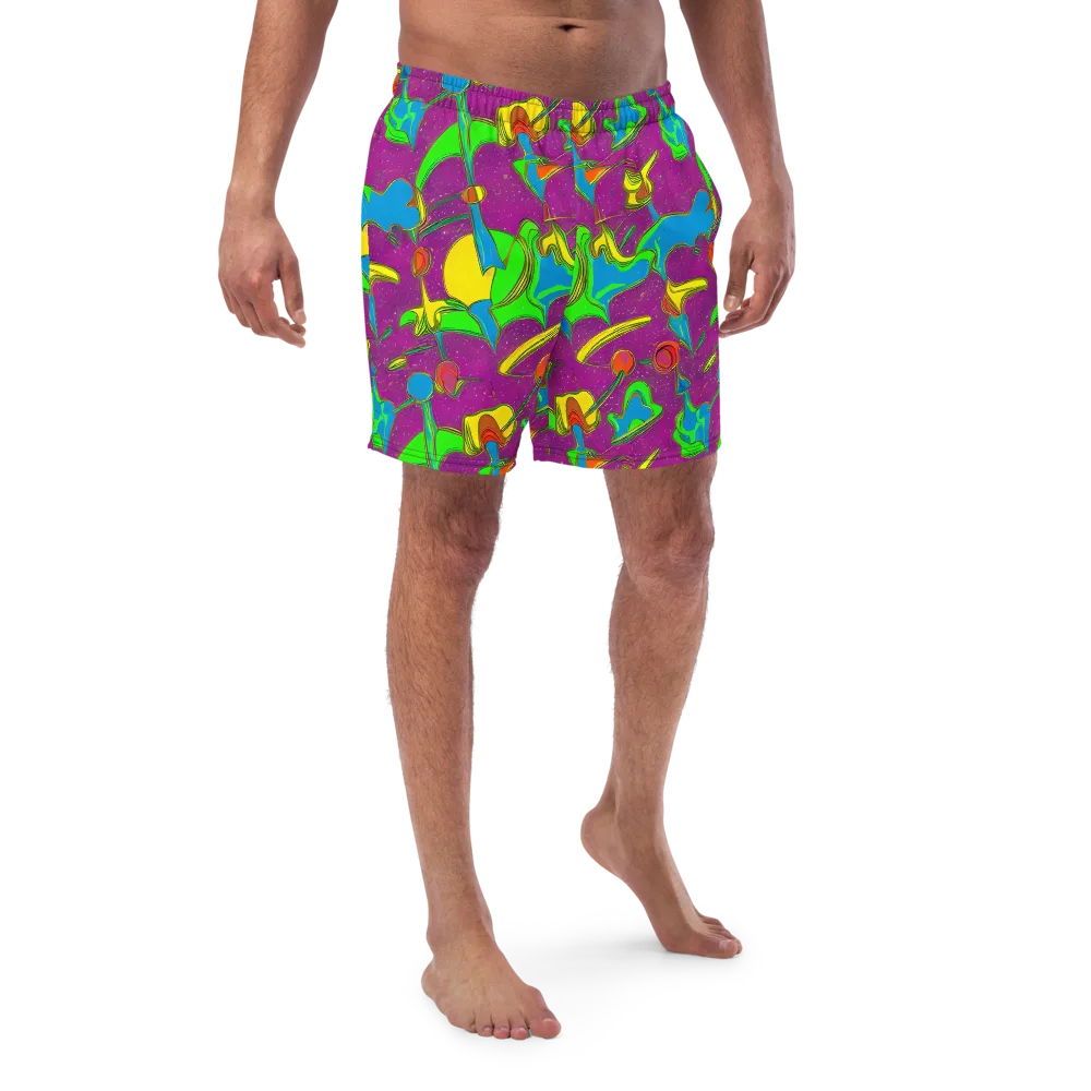 Hypercolor Haze on Swim Trunks — Front