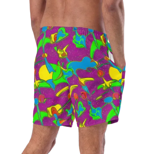 Hypercolor Haze on a Swim Trunks