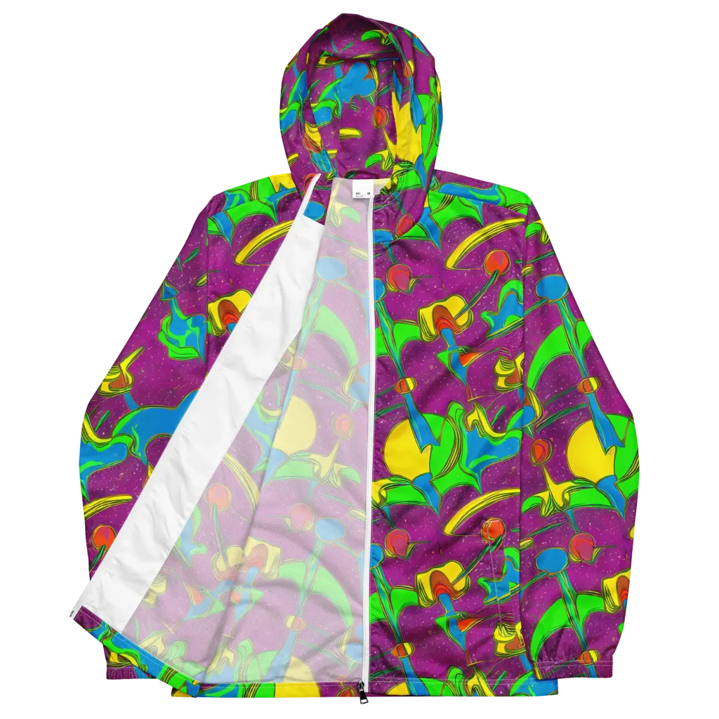 Hypercolor Haze on Men's Windbreaker — Front