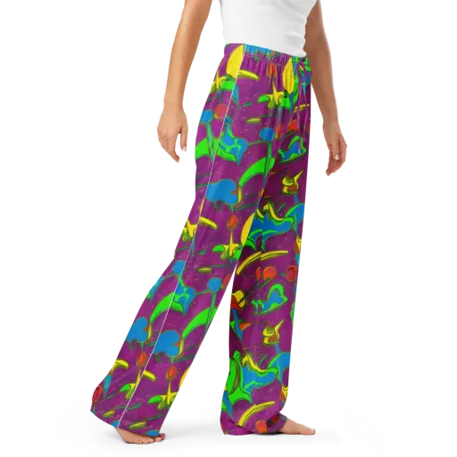 Hypercolor Haze on a Women's Pajama Pants