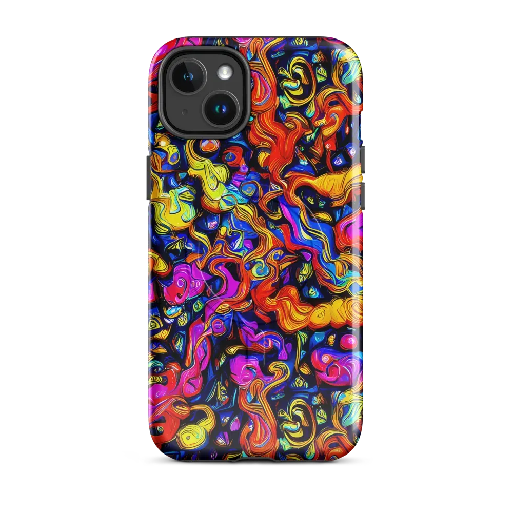 Cosmic Colorquake on MagSafe Tough Case for iPhone® — Front