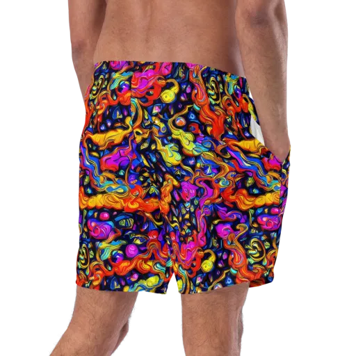 Cosmic Colorquake on a Swim Trunks