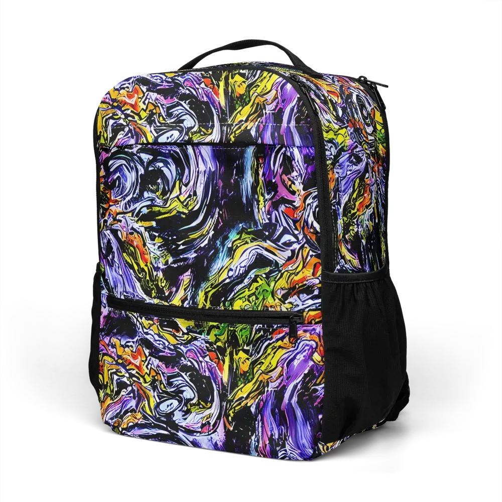 Midnight Mutation on Utility Backpack — Left Front