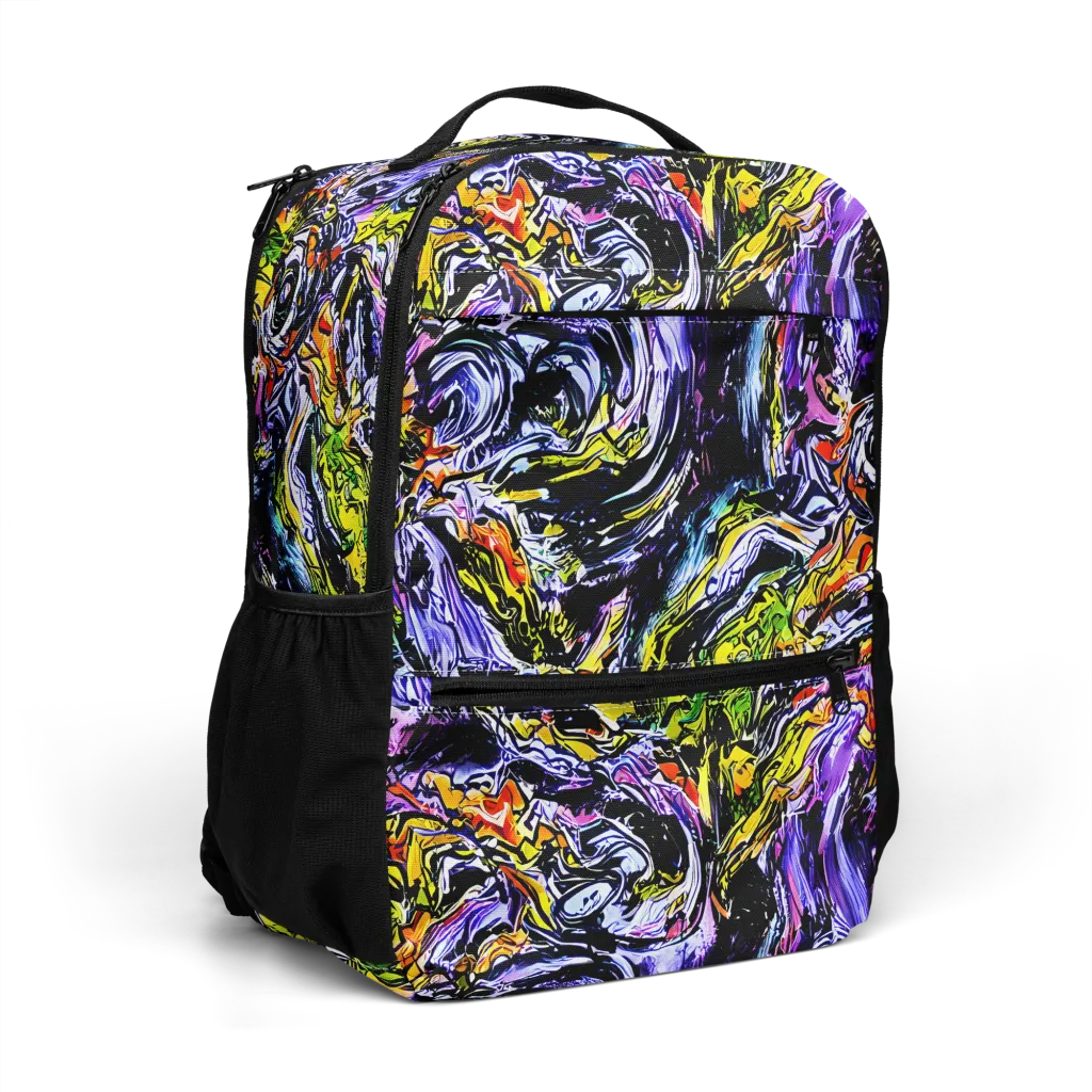 Midnight Mutation on Utility Backpack — Right Front