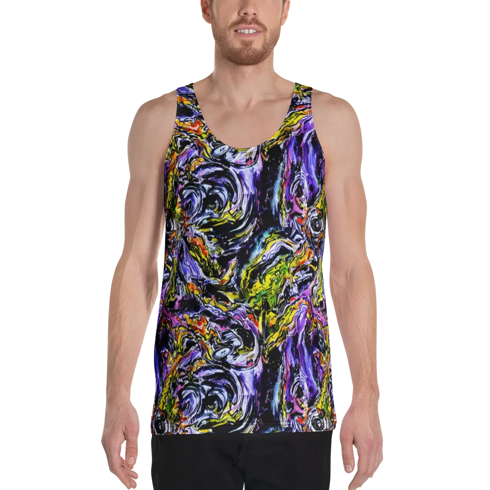 Midnight Mutation on Men's Tank Top — Front
