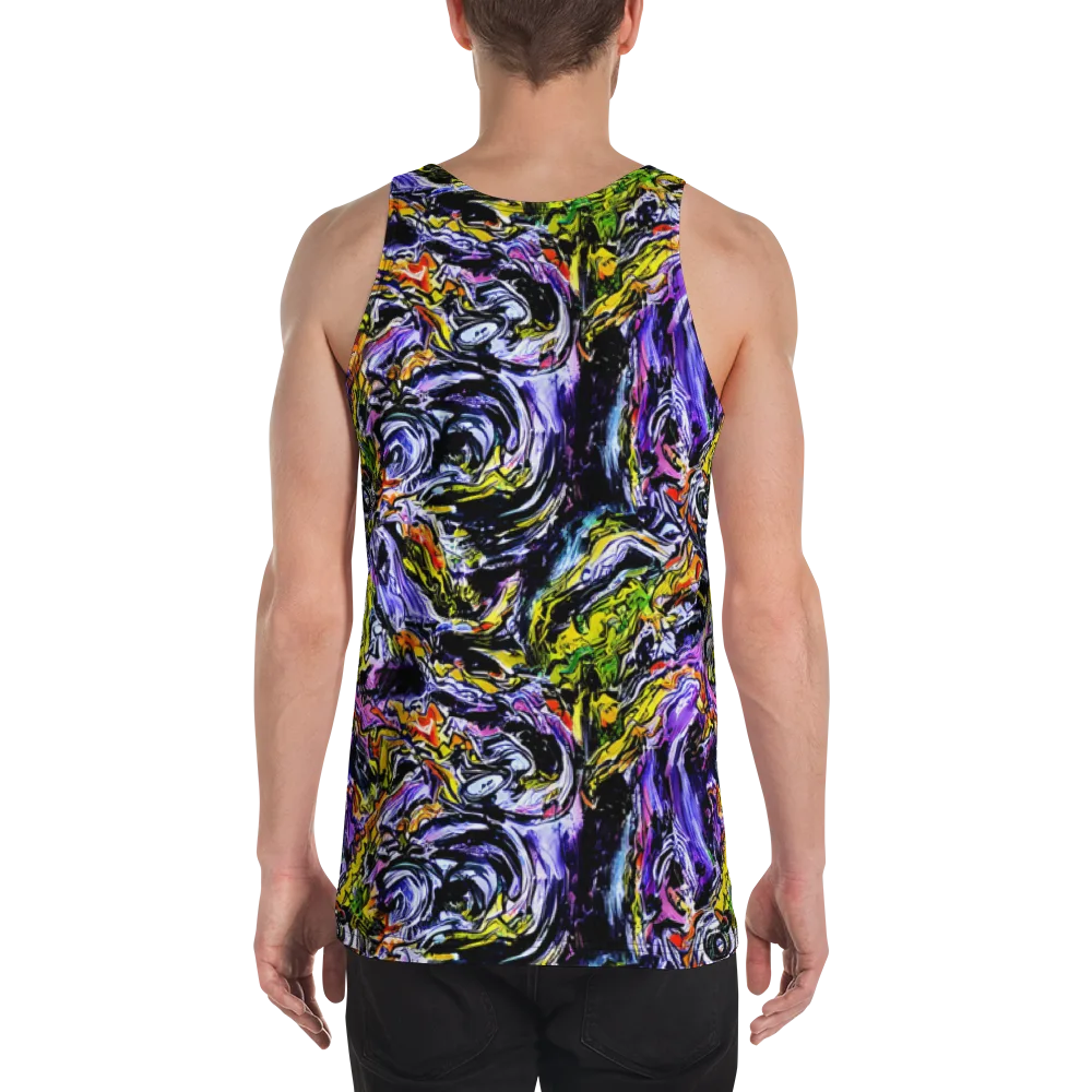 Midnight Mutation on Men's Tank Top — Back