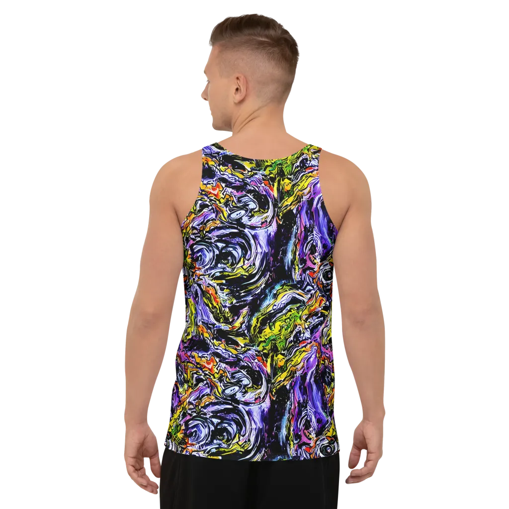Midnight Mutation on Men's Tank Top — Back
