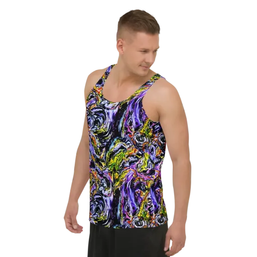 Midnight Mutation on a Men's Tank Top