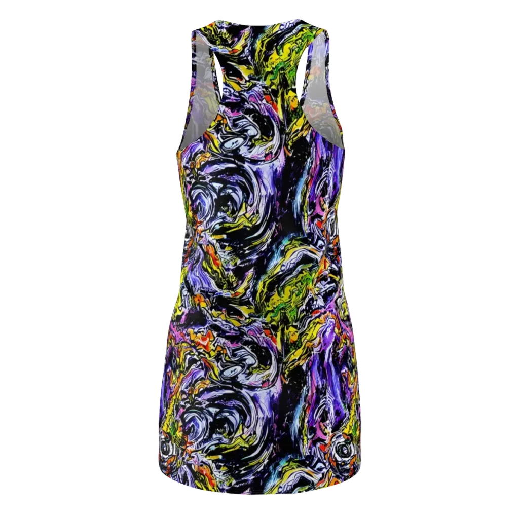 Midnight Mutation on Racerback Dress — Back